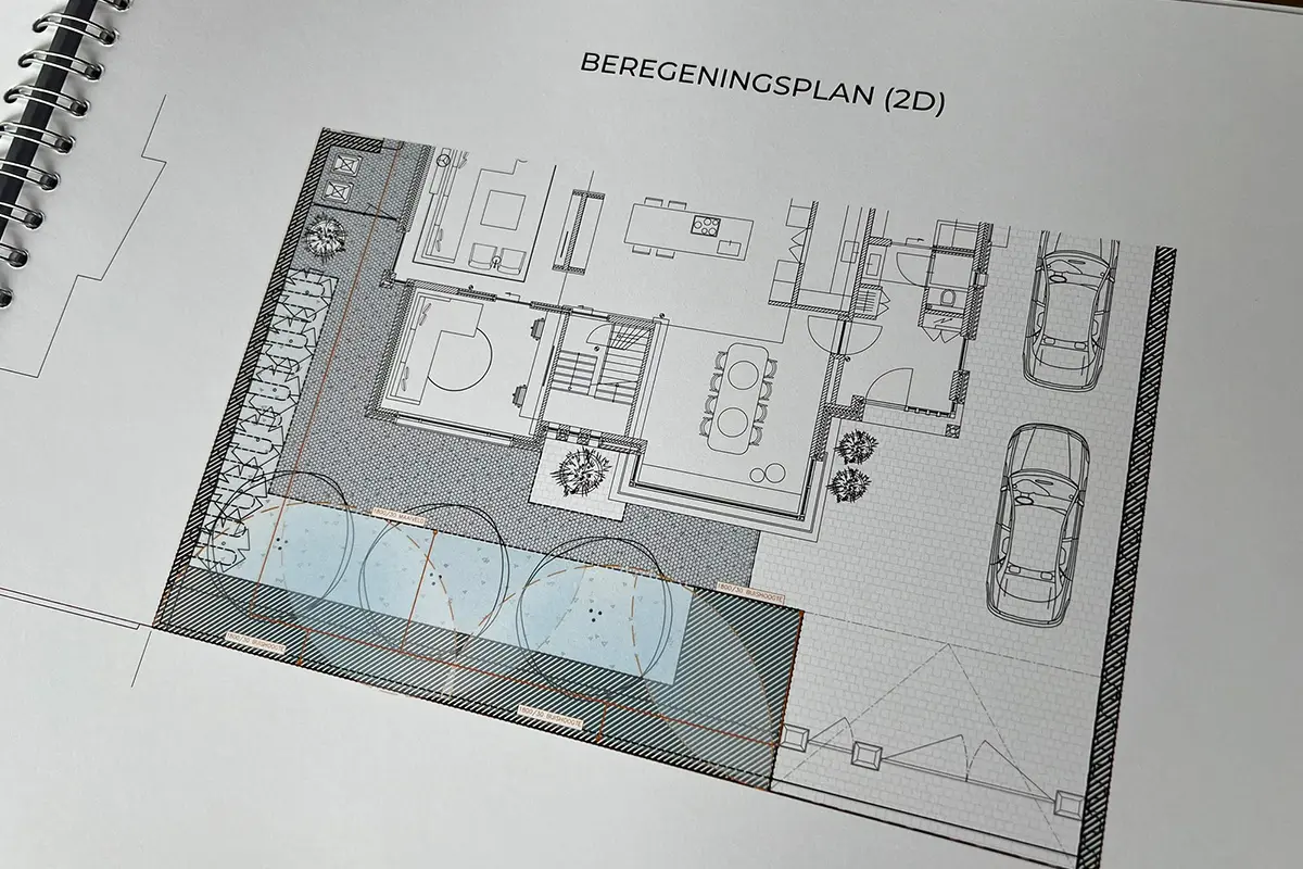 Tuinontwerp beregeningsplan Bindels Buiten Beleving