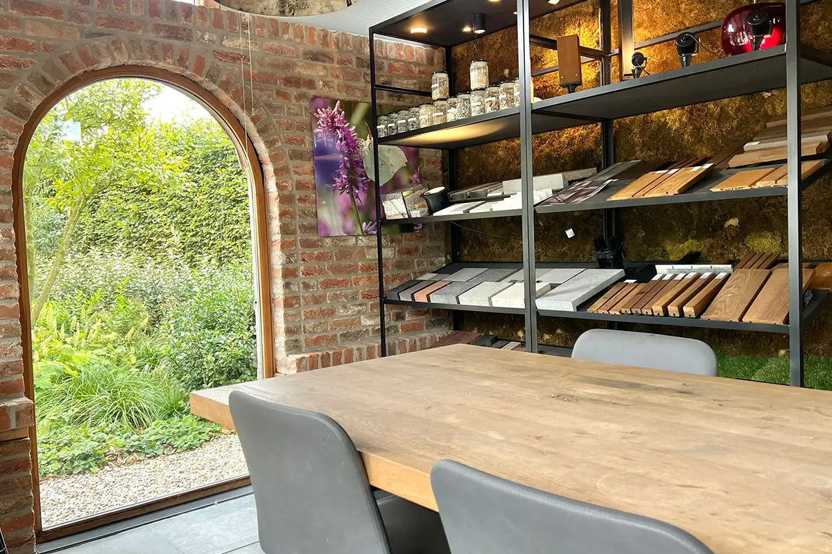 Tuinstudio en stalenkamer Bindels Buiten Beleving