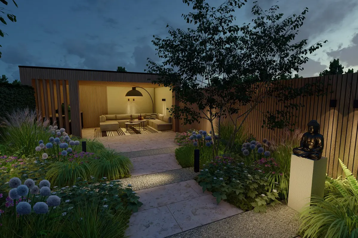 Verlichtingsplan Bindels Buiten Beleving