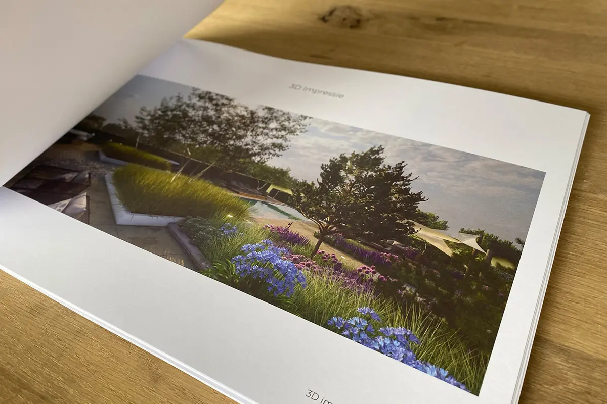 Voorbeeldboek tuinontwerp Bindels Buiten Beleving