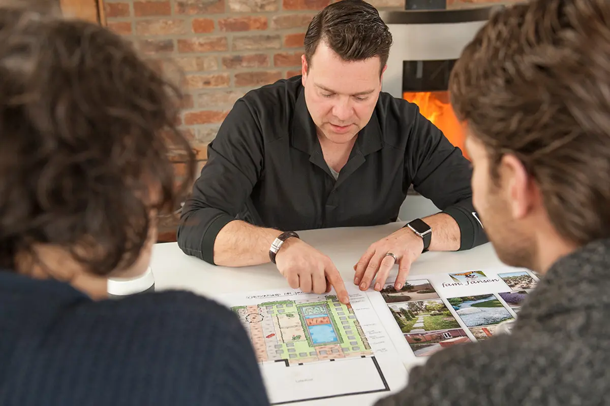 Werkwijze tuinontwerp - Bindels Buiten Beleving